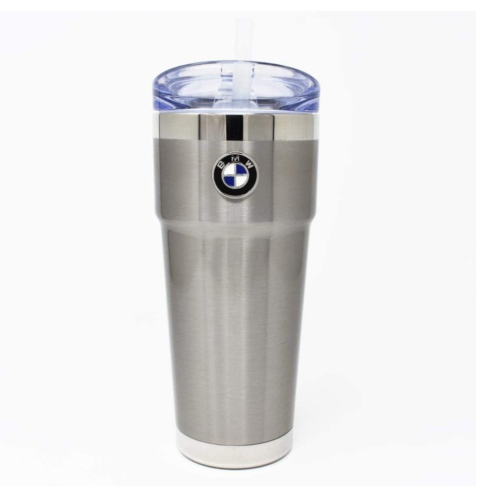 🥤NEW🥤 Genuine BMW Roundel Travel Mug - 24 oz.